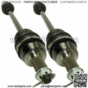 Front Right And Left CV Joint Axles for Polaris Ranger 800 2010 2011 2013 2014