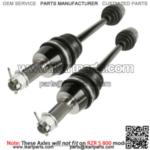 Front Right And Left Complete CV Joint Axle for Polaris RZR 800 EFI 2008-2014