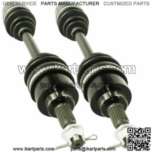 Front Right And Left CV Joint Axle for Honda TRX420FE Rancher 420 4X4 2010-2013