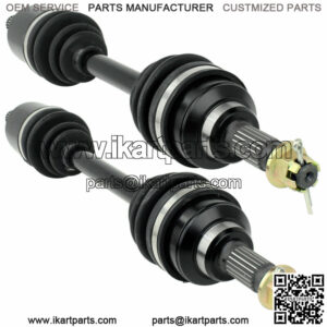 Front Right And Left CV Joint Axles for Honda TRX450FE TRX450FM 2002 2003 2004