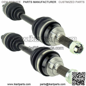 Front Right And Left CV Joint Axles for Kawasaki Prairie 650 KVF650 4X4 2002 03