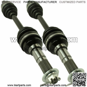 Front Right And Left CV Joint Axles for Yamaha Kodiak 400 YFM400FA 4X4 2003-06