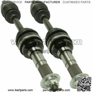 Front Right And Left CV Joint Axle for Yamaha Wolverine 350 YFM350FX 4X4 95-00