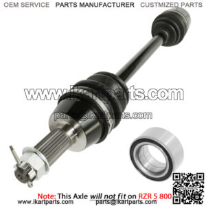Front Left Or Right CV Joint Axle W/ Bearing for Polaris RZR 800 EFI 2008-2014