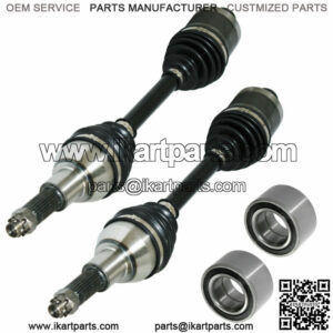 Rear Left Right CV Joint Axle W/ Bearing for Polaris Sportsman 500 4X4 1999-02