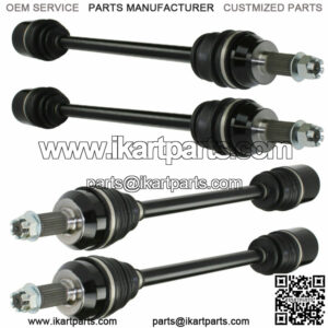 Front Rear Left Right Complete CV Joint Axles for Polaris RZR 4 900 2015-2017