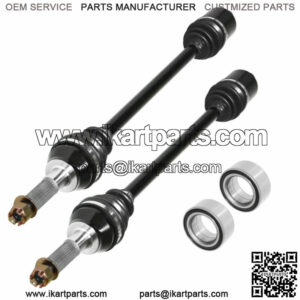 Rear Left And Right CV Joint Axle W/ Bearing for Polaris RZR XP 900 2011-2013