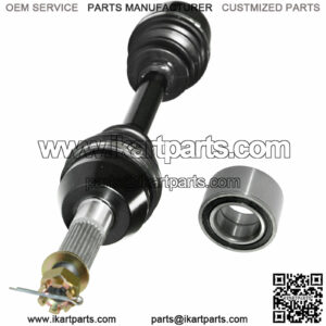 Rear Left Right CV Joint Axle W/ Bearing for Polaris Sportsman X2 500 EFI 06-09