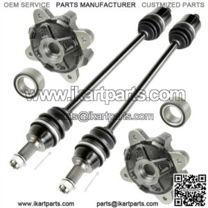 Front Left Right CV Joint Axle Bearing Hub for Polaris RZR 4 XP 900 2012 2013