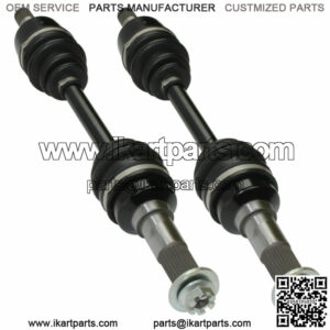 Front Left And Right CV Joint Axles for Yamaha Kodiak 400 YFM400FA 4WD 2000-02