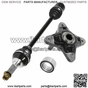 Rear Wheel Hub CV Joint Axle W/ Bearing for Polaris RZR XP 900 2011 2012 2013