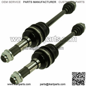Front Right And Left CV Joint Axles for Yamaha Rhino 700 YXR700F 4WD 2008-2013