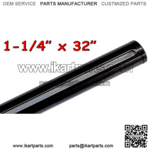 1 1/4" x 32" Tubular Steel Rear Live Axle Go Kart Racing Cart Drift Trike Parts