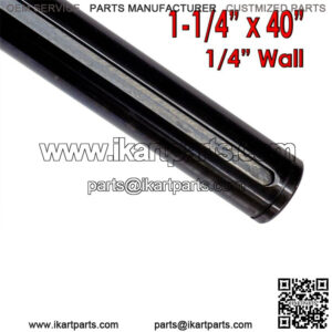 1-1/4" x 40" Tubular Steel Axle Go Kart Racing Cart Drift Trike Parts