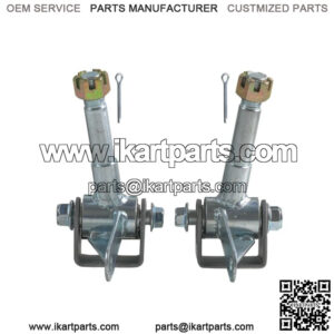 Left + Right Go Kart Front Steering Shaft Axle Spindle Quad 4 Wheelers ATV Buggy