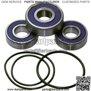 Rear Wheel Ball Bearings Seals Kit for Yamaha XV750 Virago 750 1988-1997