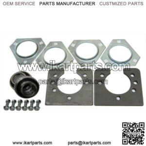 1" Bearing Kit (3 hole) For Go Kart Off Road Cart Drift Trike Mini Bike Parts