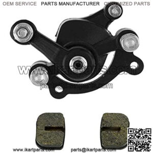 Disc Brake Caliper Replaced Pad for 97cc 2.8HP DB30 Doodle Bug Mini Dirt Bike Moto Classic Electric Razor MX500 33cc Motovox MVS10 43cc 47cc 49cc Moto ATV Gas Scooter Dirt Pocket Bike?? (black)