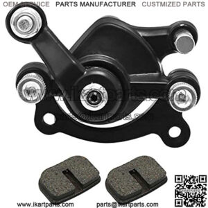 Rear Disc Brake Caliper with Brake Pads Compatible with Motovox MBX10 MBX11, Mini Dirt Bike MM-B80-BR 80CC 2.5HP, Moto Classic Mini Bike 47cc 49cc Pocket Bike Stand Up Goped Scooter