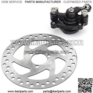 140mm Rear Disc Brake Rotors Caliper Kit Gas Mini Dirt Bike ATV Electric Scooter For 2 Stroke 47cc 49cc Engine Gas Electric Scooter For Pocket Bike Mini Dirt Kids ATV Quad 4 Wheeler