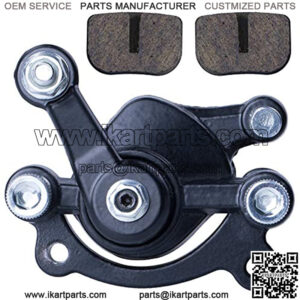 Rear Disc Brake Caliper With Replaced Pad Compatible with 47cc 49cc Pocket Bike Stand Up Goped Scooter Motovox MBX10 MBX11 Mini Dirt Bike MM-B80-BR MM-B105 80CC 2.5HP Moto Mini Bike