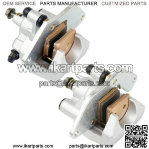 Front Left Right Brake Caliper W/ Pad For Honda TRX420FM Rancher 420 4X4 2007-21