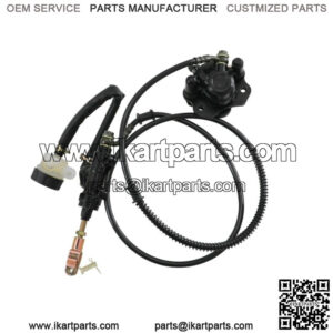 Hydraulic Rear Disc Brake Caliper Pads for 110cc 125cc Quad Go kart ATV go cart