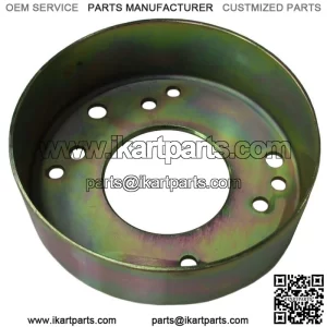 52487 Mini Bike Go Kart 4.5" Brake Drum for 4.5" Bands Zinc Plated w/