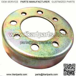 One 4" Brake Drum, Live Axle, 1" Bore For Go Karts