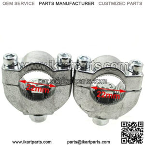 Handlebar Bar Risers Mount Bracket Clamp For 47cc 49cc Mini Dirt Bike