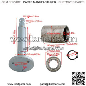 Steering Wheel Part Holder Adapter Bearings For Go Kart Drift Trike 110cc 125cc