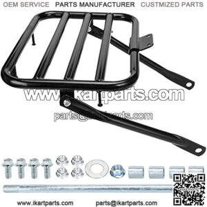 Rear Back Luggage Rack Bracket Behind Carrier Draw Bar Axle Assembly Set for Coleman CT200U Trail 200 CT200U-A CT200U-C CT200U-CAN 196cc 6.5hp Powersports Motor Mini Bike Parts