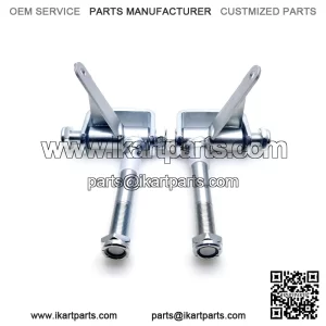 right left steering spindle bracket set 5/8" axle kingpin 4-1/2" long