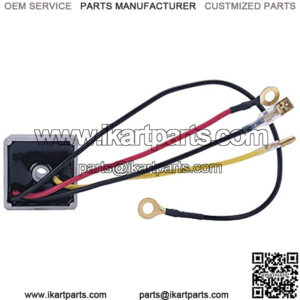 Voltage Regulator Rectifier Fits For Club Car 1015777 102711201 Gas Golf Carts Karts 1992 Up DS Carryall Models 4 Wires Replace 1027101-01 1015777-EPIGC113 New Z114
