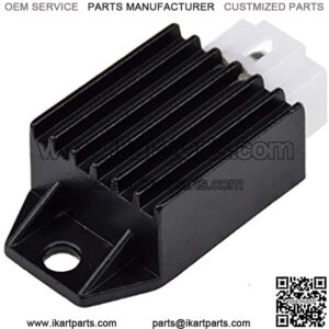Voltage Regulator Rectifier 4 Pin for Tao Tao ATA-110 DATA135 125 Coolster 110CC ATV 3050B 3050B-2 3050C 3050D Roketa Kazuma Meerkat 50cc Falcon 90cc ATV Quad Howhit 150cc Go Kart