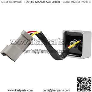 Voltage Regulator Rectifier Replacement for 2004-up Club Car Precedent 4-Cycle Gas Golf Cart 1025159-01 1028033-01