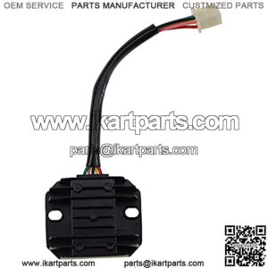 5 Wire 12V AC Voltage Regulator Rectifier Replacement for CG 125cc 200cc 250cc GY6 125cc 150cc 200cc 250cc Taotao Lifan Scooter ATV 4 Wheeler Quad Dirt Pit Bike Go Kart Moped