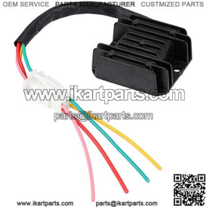 Health Gear Rectifier 4 Wires Regulator Motorcycle Voltage Regulator for GY6 50cc 150cc Scooter Moped ATV Dirt Bike Go Kart Boat Motors