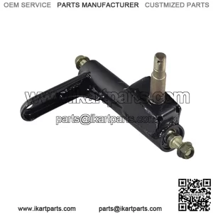 Left Steering Knuckle for Coleman KT196 Spindle & 196cc 6.5 Hp Gas Powered Go-Karts - Includes Wheel Hub and Ball joints on Both ends for Steering Control - Coleman Go Kart KT196 Parts