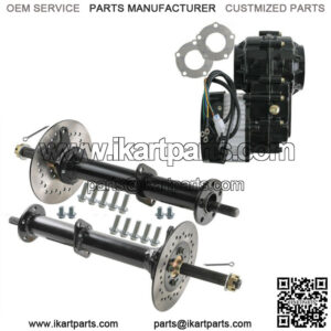 40" Go kart Rear Axle Kit Differential 48V 1000W Electric Brushless Motor fo ATV